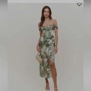 REFORMATION silk Genesis dress size 10